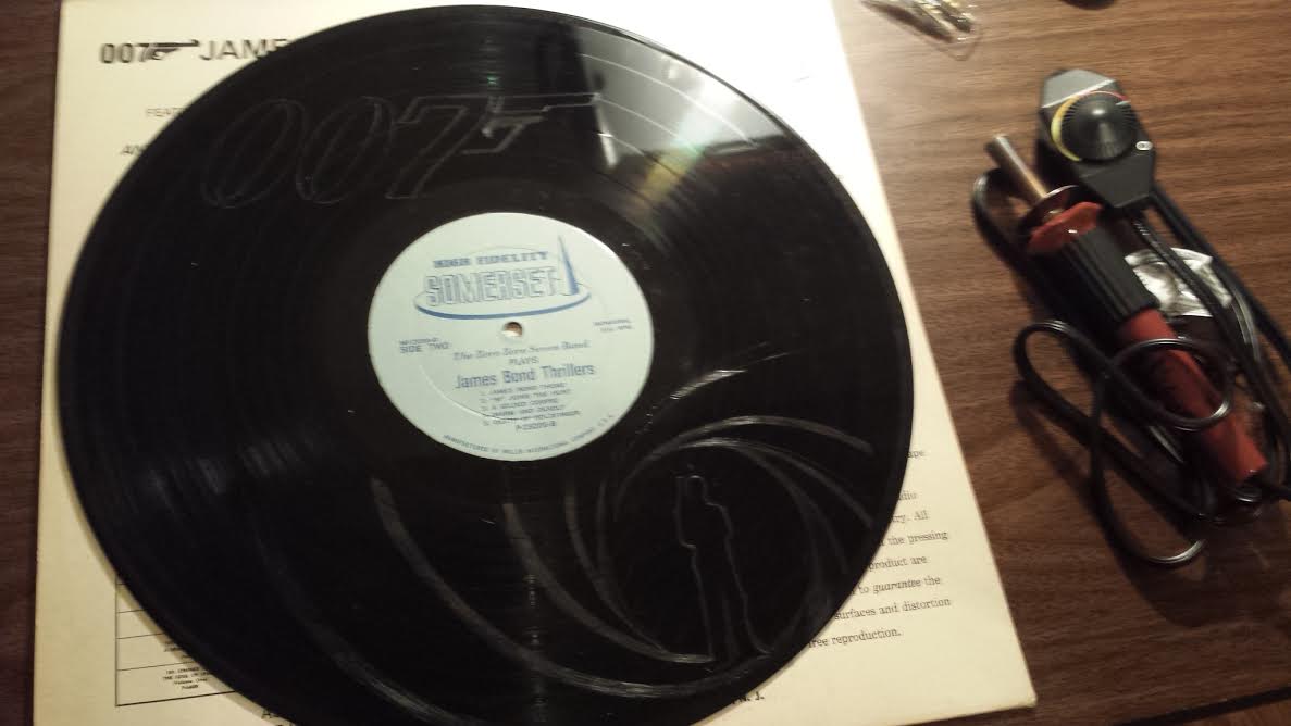 James Bond 007 Vinyl Artwork
